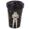 Christmas Stormtrooper Bamboo Composite Travel Mug - Black